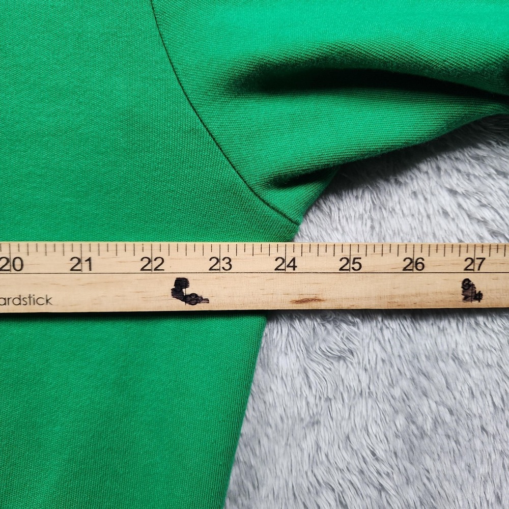 Polo Golf Ralph Lauren Sweater Mens Large Green 1/4 Zip Mock Neck Pelican Hill - Picture 9 of 12